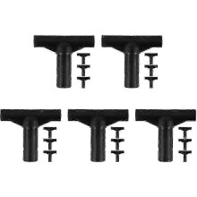 Replacement Trampoline Pipe Connector for Black T-Shaped Pole in PP Material SZRH A-GB