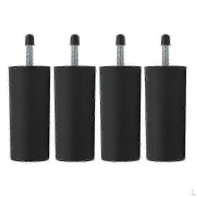 4 Pcs Plastic Heavy Duty Bed Sofa Feet. Riser Feet Leg hwy
