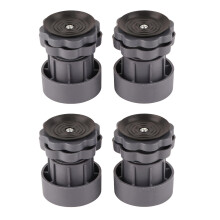 Adjustable Furniture Risers for Multi-Use, Ventilated Anti-Slip Heavy Duty Appliance Supports for Washing Machines, Sofas, Beds