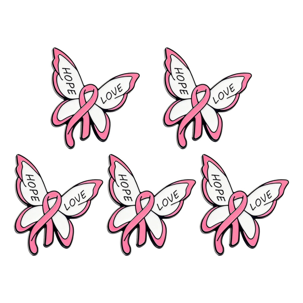 Pink Classical Butterfly Brooch For Charity Event And-5
