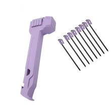 Multifunction Dinghammer Pliers Outdoor Camping Tent-Purple