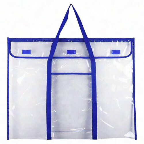 Clear Poster Storage Bag for Wall Organizer