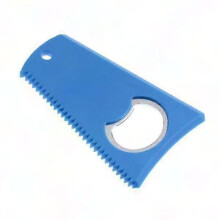 Surfboard Wax Comb and Scraper with Bottle Opener