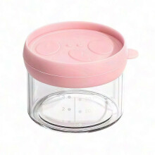 Glass Baby Food Storage Set with Lids for Snacks