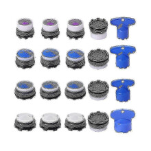 20 Pack M16.5/M21.5/M24 Faucet Aerators, Water Saving Flow Restrictor for Tap Nozzle hwy
