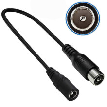 DC5521 to 3Pin Female Male Adapter Cable for Video Equipment, Scooter, Balance Bike hwy