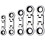 5-Piece Flex- Stubby Ratcheting Combination Wrench Set, Mini Wrench Set, Double Box End Flex-, Mini Spanner Set Edition 528 1