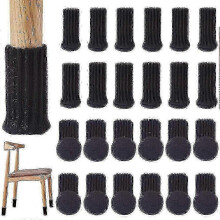 Elastic Chair Leg Covers with Non-slip Socks Pads for Furniture 24 Pack Sizing from 3" to 5" Edition 0724