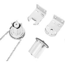 25mm Roller Blind Repair Kit with Chain, Bracket & Metal Clutch, Heavy Duty Long Life Mechanism hwy