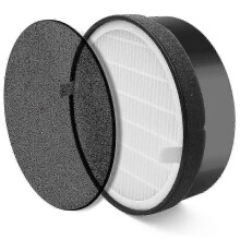 Replacement HEPA and Activated Carbon Air Filter for Purifiers, 2-Pack, Multi-Brand Compatible hwy