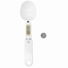 For Digital Scale 0.1g 500g NS-S3 Mini Portable Spoon Scale Measurement with Unit Conversion White