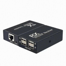 120m Usb Extender 4 Port Usb2.0 Hub Extender Over Rj45 Ethernet Usb Utp Extension Transmitter Recei