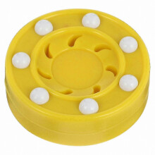 Universal Training Puck for Street and Roller Hockey - Durable Outdoor Inline Hockey Puck for Practice and Games