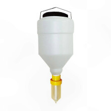 Large 3.5L Sauce Dispenser Bottle with Wide Mouth for Easy Squeezing and Hanging Storage