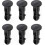 Durable Plastic Hinges for Bin Lids 65mm x 18mm - 3 Pair Replacement Pins 1