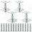 Heavy Duty Galvanized Post Brackets, Adjustable 100-150mm for Roof Support in Construction Projects 1