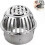 Stainless Steel Floor Drain with Filter for Balcony, Anti-Clog Gutter Accessory 1