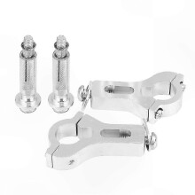 22mm Motorcycle Hand Guards Fat Clamp Mounting Kit Bike Accessories