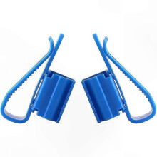 Adjustable Plastic Hose Clamps for 8-16mm Pipes, Pack of 2 Clips for Aquarium Fish Tank Water Hoses
