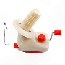 Hand-Crank Yarn Winder for Knitting and Sewing Projects, Portable Ball Holder Tool for Craft Enthusiasts