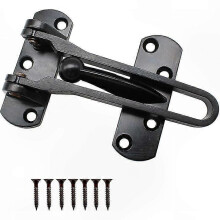 Heavy-Duty Door Limiter Lock, Enhanced Security Latch for Home, Office, Hotel