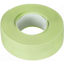 Waterproof Self-Adhesive Caulking Tape for Kitchen and Bathroom Sealing, 2.2x330cm Green