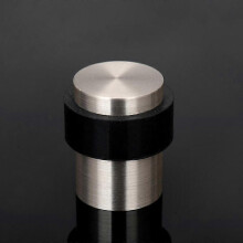 2 Pack Round Door Stoppers, Stainless Steel Floor Fixing Spacer for Doors