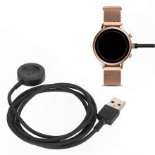Magnetic Charging Cable for Smartwatches Compatible with Fossil and Michael Kors Models Gen 4-6 Sport Black