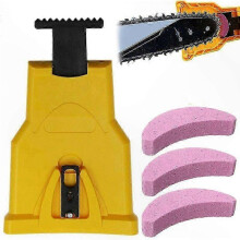 Woodworking Tool Set with 3 Whetstones for Sharpening Chainsaws, Ideal for Lumberjacks and Lawn Care Tasks