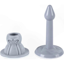 Silent Door Stopper 2pcs ABS Silicone Suction Sticker Self Adhesive Protector for Home Office Use