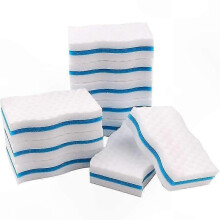 Extra Thick Melamine Sponges for Streak-Free Cleaning of Patios, Kitchens, Bathrooms, Floors, and Walls (Pack of 10)