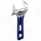 4" Short Handle Adjustable Wrench for Pipes, Wide Jaw Pliers Tool 1