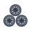 8-Hole Hook and Loop Sanding Pad 5 Inch 3pcs for Dwe6423 N329079 Part 1