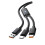 Fast Speed 100W Braided Charging Line with Two Inputs Fast-1.2m 1