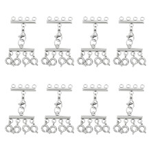 Bulk Set of 8 Professional Grade Metal-steel color 4 shares