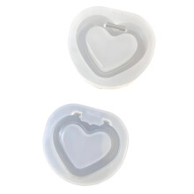 Creative Heart Shape Silicone Mold Set Small Accessories Mold-B