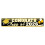 Large Graduation Party Banners Premium Polyester-black gold 1