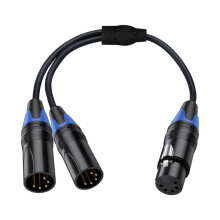 Zuverlässiges Mikrofonkabel 5Pin XLR Stecker auf Buchse-A