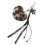 Unique Leopard Design Plush Key Ring Pendant Perfect For-love 1