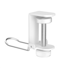 Ruimtebesparende houder voor over-ear-headsets-Witte enkele haak