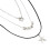 Delicate Alloy Chain Necklace Stackable With Shining Star-48 1