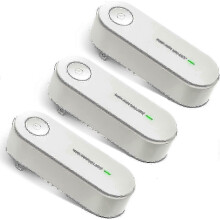 Filterless Air Ionizer 3-Pack Home Negative Ion Generator Europe