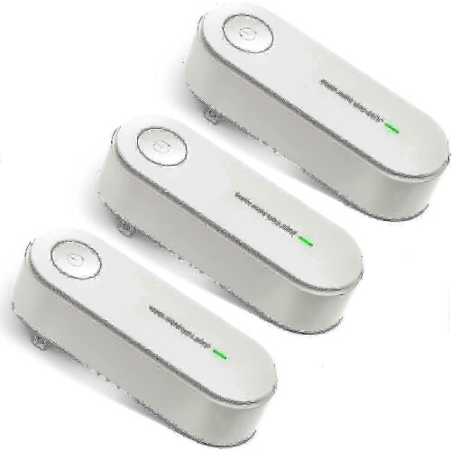 Filterless Air Ionizer 3-Pack Home Negative Ion Generator Europe