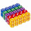 50-Pack 14mm Translucent and Solid 6-Sided Dice for Games, Casino Themes, Math Teaching, and Activities 1