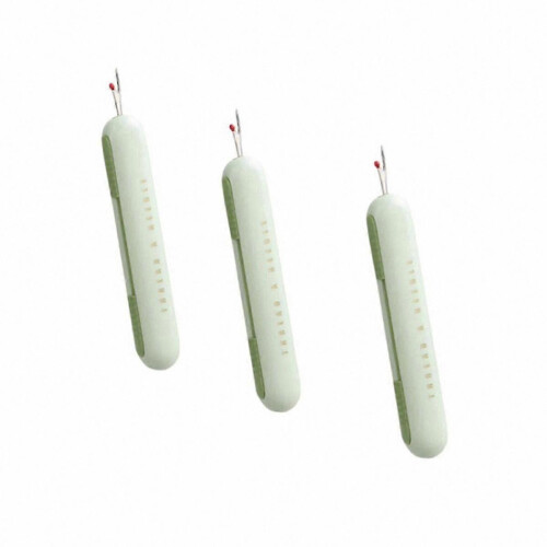 2-in-1 Adjustable Seam Ripper Tool, Manual Sewing Accessory for Household Needlework Projects