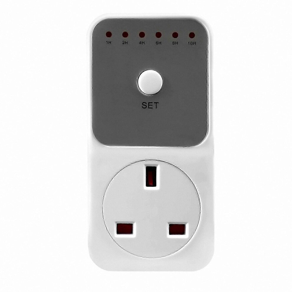Programmable Timer Plug with Auto Off Function, Smart Countdown Socket for Home Automation