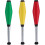 3 Pcs Juggling Stick Juggling Prop Stage Juggling Sticks 1