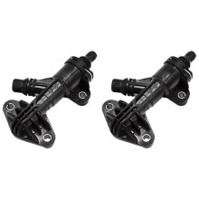 2pcs Car engine coolant thermostat for 5 series 7 series
