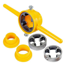 2 Sets Tap Wrench of Water Pipe Die Plastic Pipe Set Manual Easy
