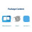 Soft Silicone Case for 10 Lens Cap Camera Parts Blue 1